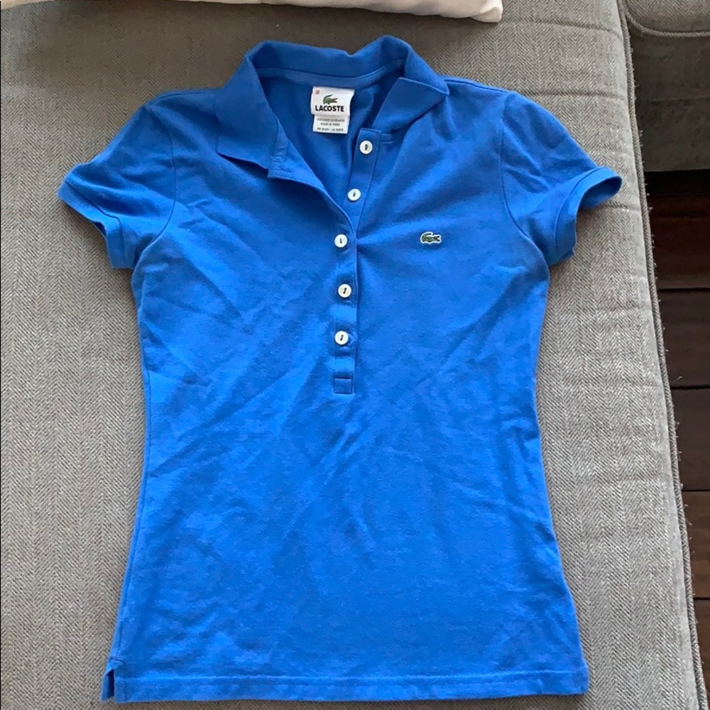 Lacoste female fitted polo